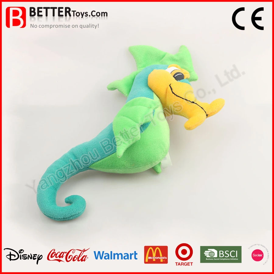 Cartoon Cute animal en peluche Sea Horse jouet en peluche doux à l'Hippocampe