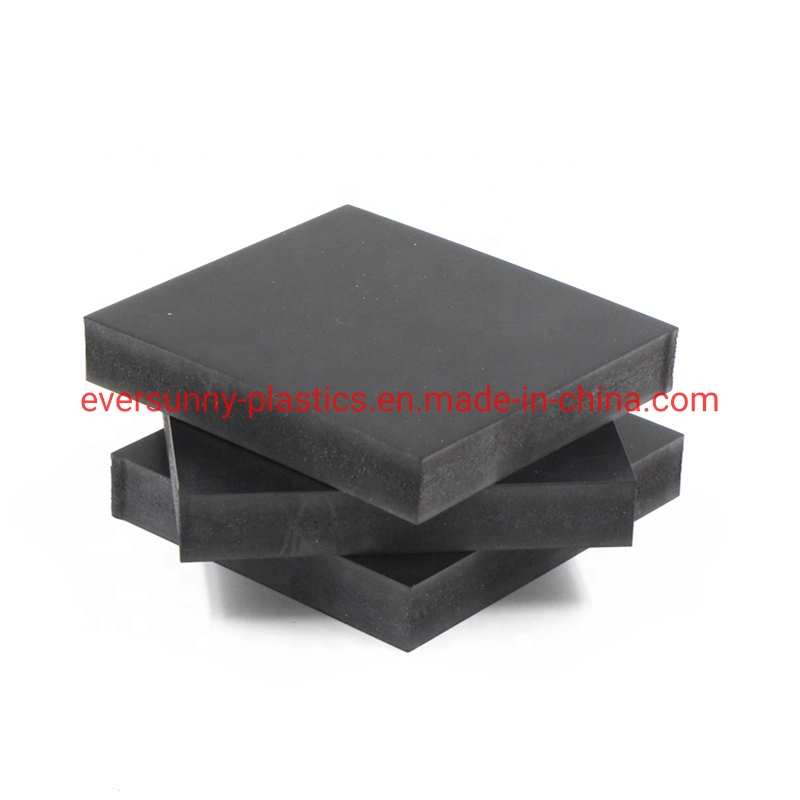 Black White 3mm 10mm 0.50 Density PVC Foam PVC Panel