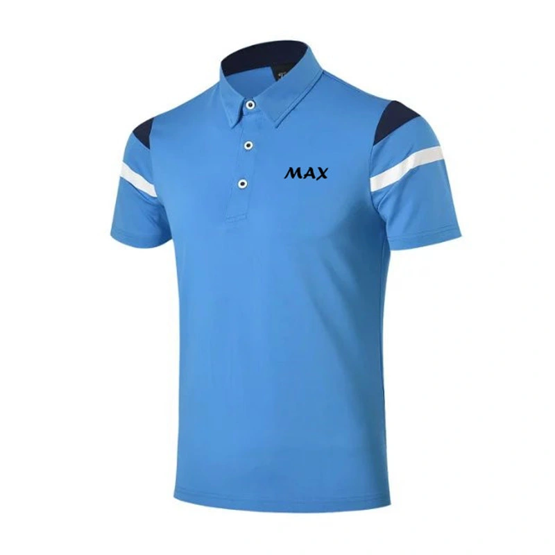 Polo de golf de alta calidad personalizado Popular Logo para hombre