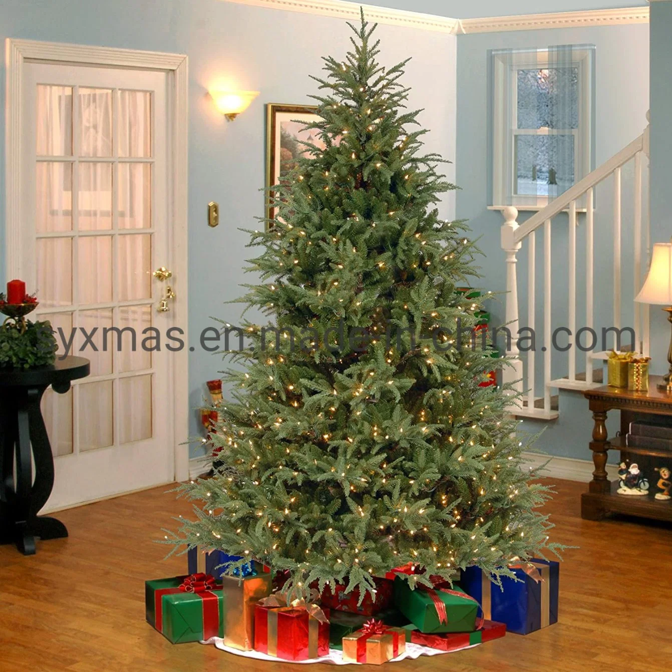 Amazon Hotsale 7.5FT Artifical Pre-Lit Chritmas Light Tree