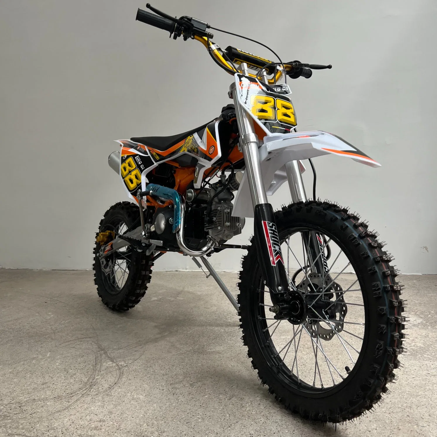 Dirtbikes - moteur à essence 125 cm3, capacité tout-terrain