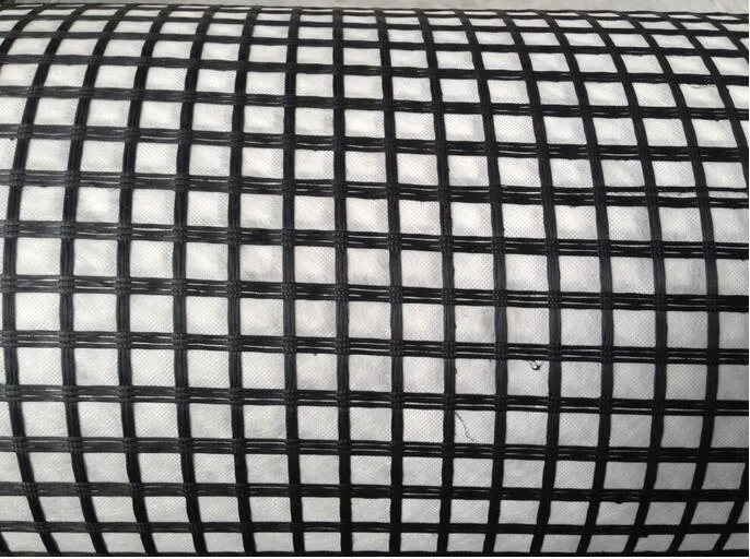 Geocomposite Biaxial Plastic Coated PP Geogrid Composite Geotextile for Mine Good Sell