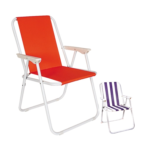Mobiliário de exterior Cheap Metal Portátil Folding Beach Camping cadeira