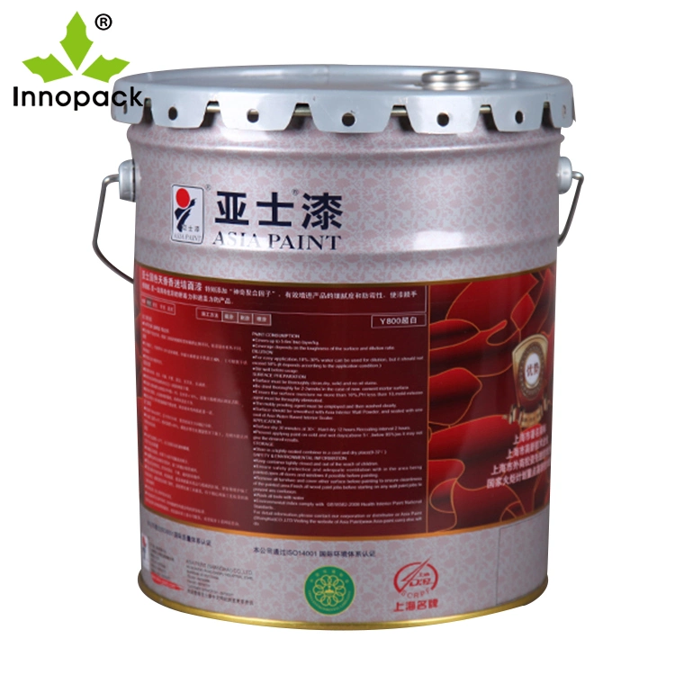 Hot Sale Cheap 13L Conical Metal Paint Pail with Flower Lid China Manufacturer