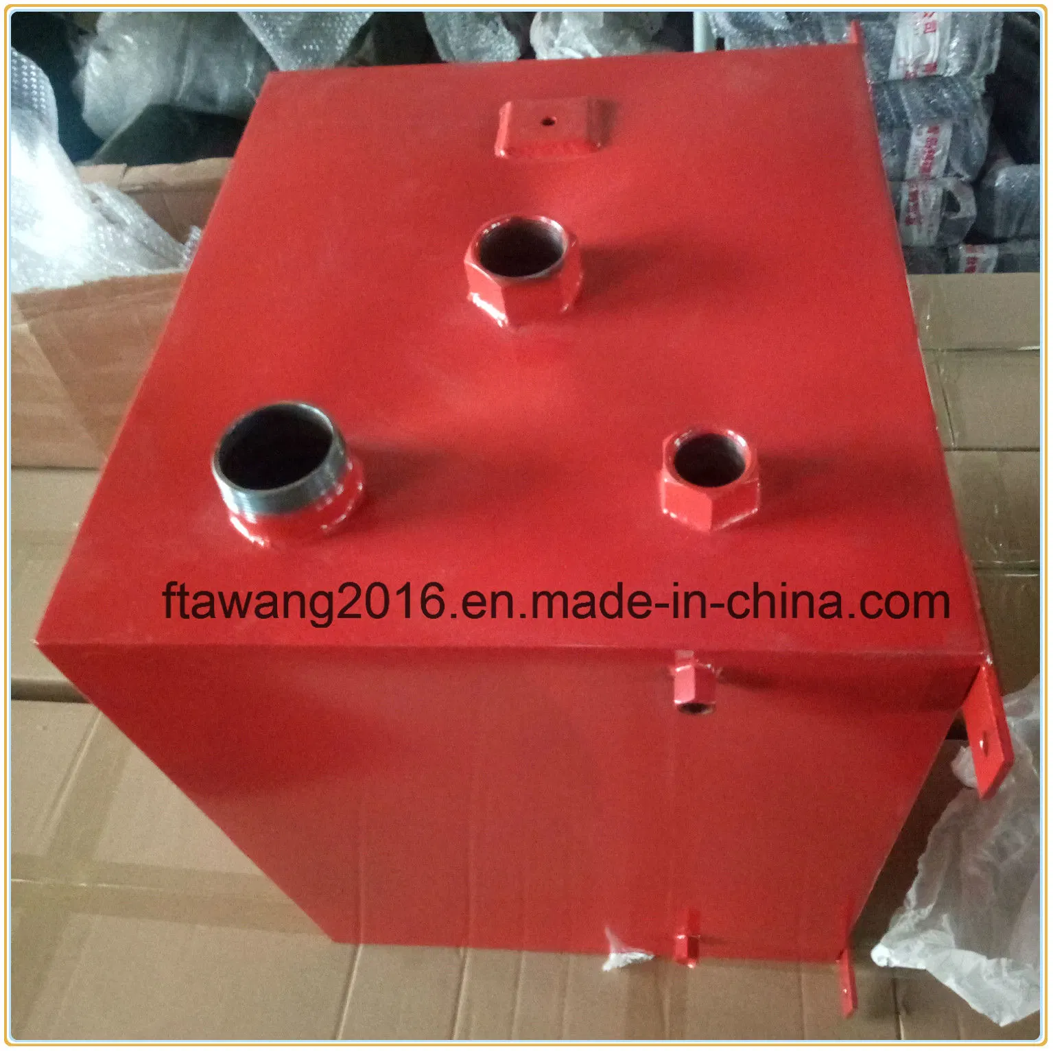 Red Powder Coated Fuel Tank/Enamel Steel Plate Water Container