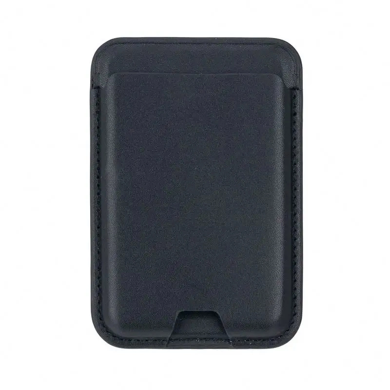 Accessoires de téléphone mobiles personnalisées Téléphone 15 PRO Max cas Capot arrière cuir de haute qualité Wallet détenteur de carte magnétique