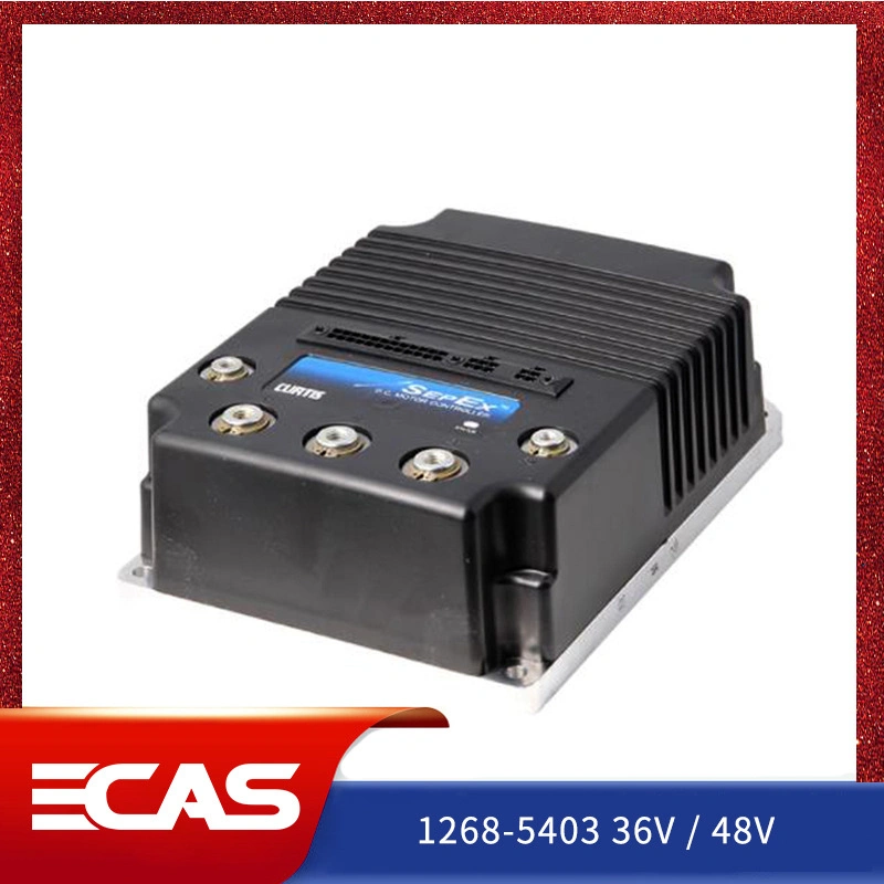 Original 1268-5403 36V 48V 400A Curtis, motivados por separado DC/AC Controlador de velocidad del motor para la carretilla apiladora de partes de carros de golf