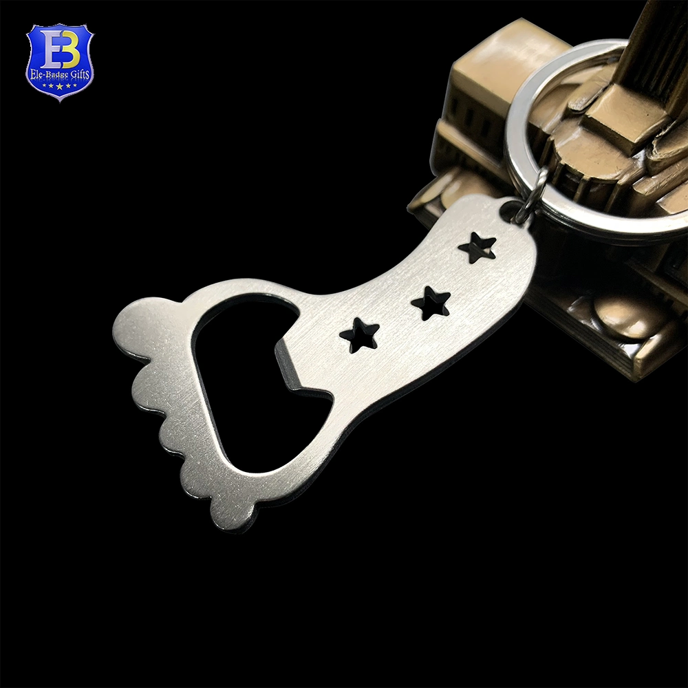 Customized Branded Stocks Cool Engraved Bottle Opener Keyring