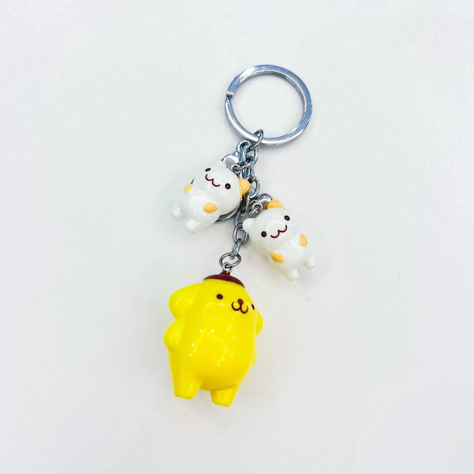 Ruunjoy New Arrivals Cute Sanrio Keychains PVC Pendants High quality/High cost performance Kawaii Cartoon PVC Wholesale/Supplier Sanrio Key Chains