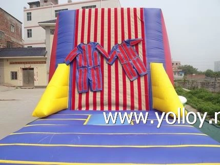 Inflatable Game Velcro Sticky Wall with Magic Tape Suits