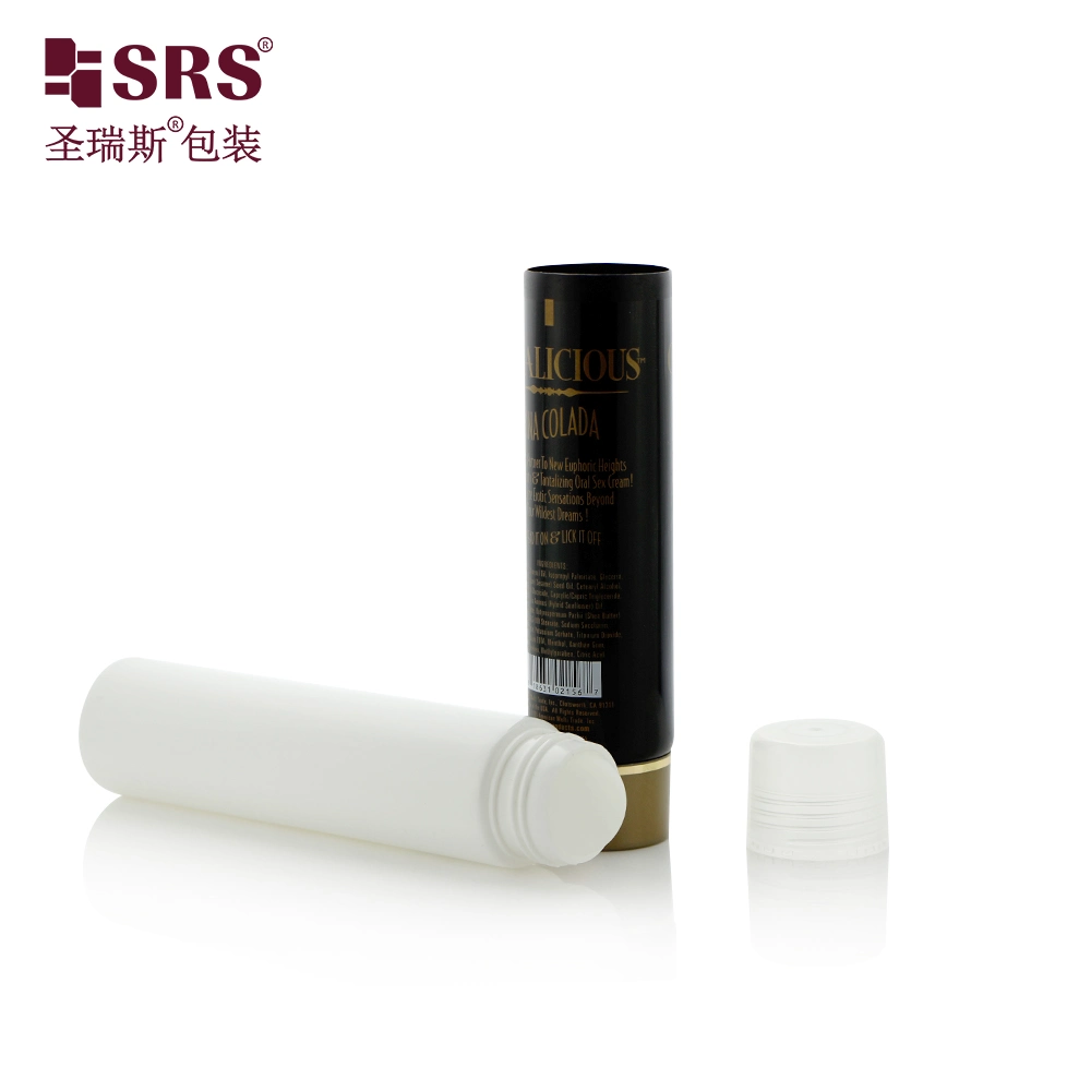 Blanco Negro Color 58ml 70ml 100ml Cream tubo de envasado con Bola