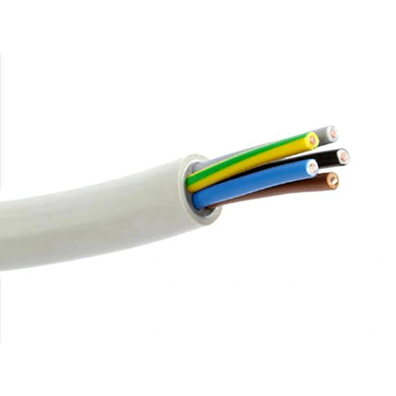 UL2854 Bobina de cable eléctrico blindado de PVC 24AWG 28AWG de cobre desnudo Conductor Multi cable de señal blindado de 5 núcleos