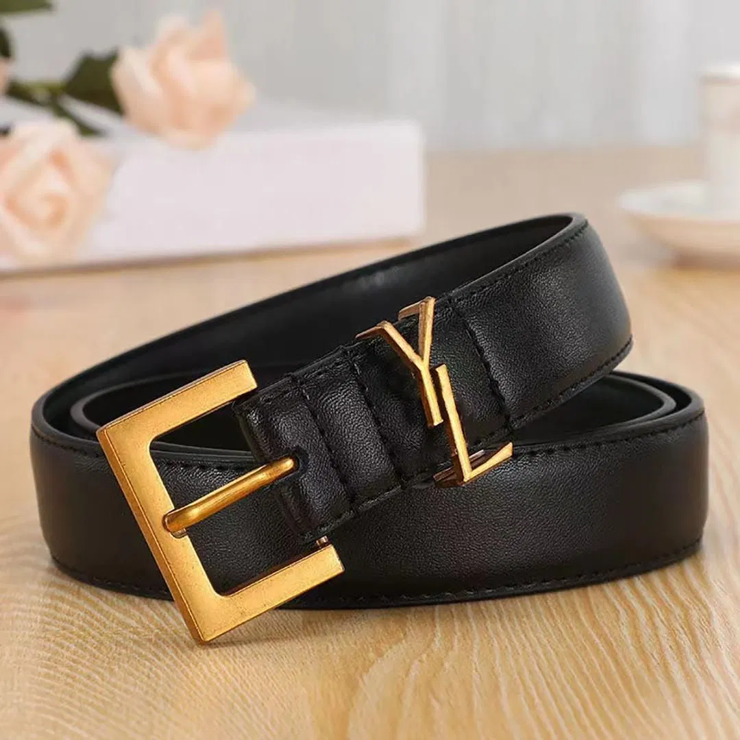 Custom Logo Luxury Boy and Girls Brand Belts for Men Women Fashion Leather Designers Belt