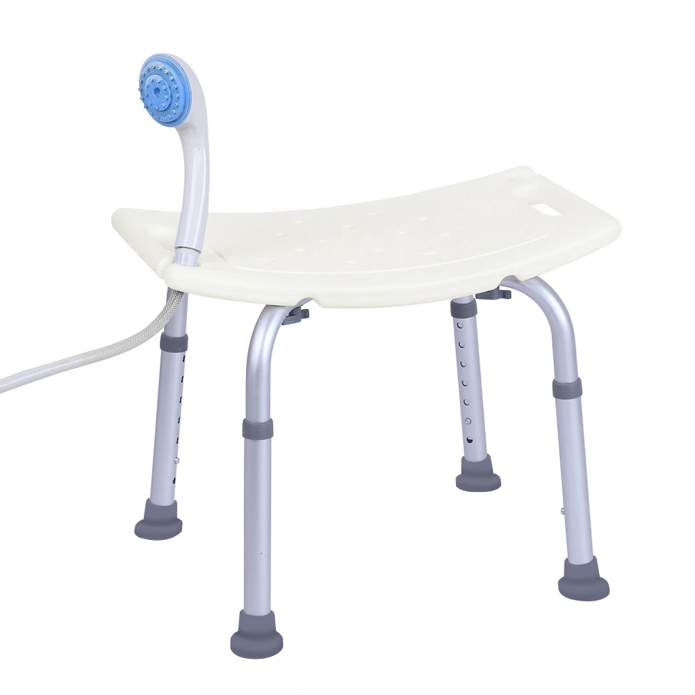 Hot Amazon Price Aluminum Shower Chair with Armrest for Elderly