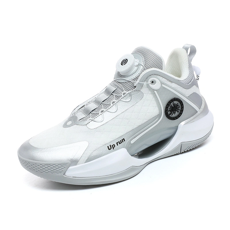 Летняя баскетбольная обувь трение с звуковой спортивной обувкой Real Combat Профессиональные спортивные кроссовки