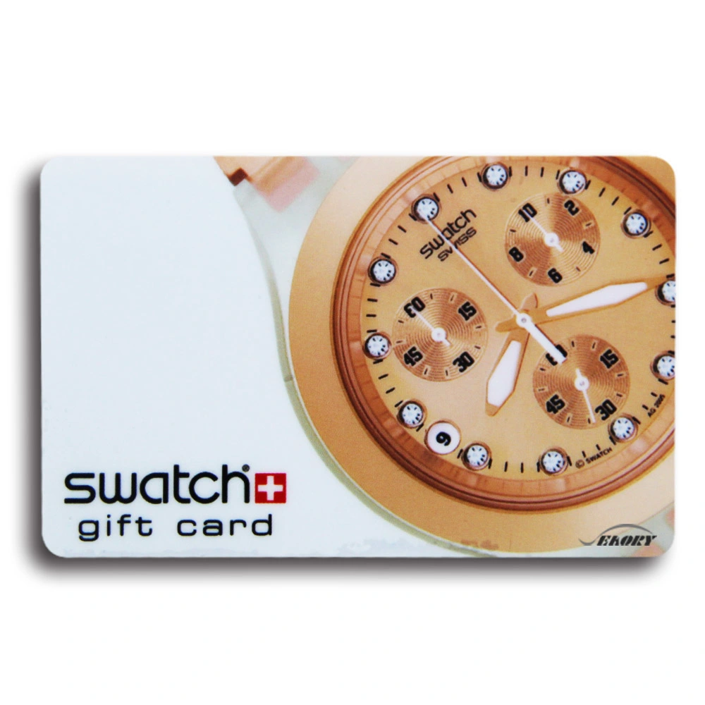 Custom Plastic RFID Smart PVC Chip NFC Loyalty Cards