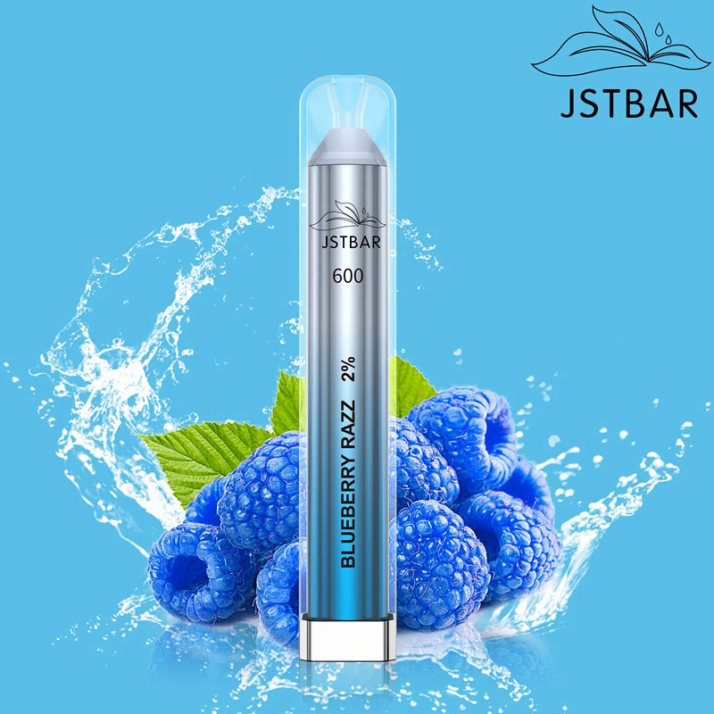 JST Factory Fabricant Vape Pen jetable 600 Puff Bar 550 mAh Évaporateur 5 % NIC