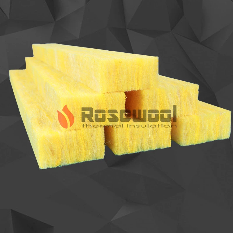 100% Non Asbestos Thermal Insulation Glass Wool Board Thermal Insulation Building Glass Wool Material