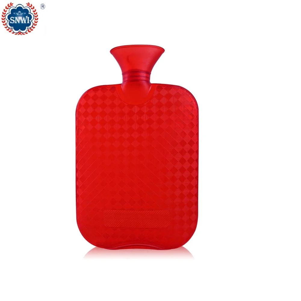 Factory Direct Sales 2000ml High quality/High cost performance  Natural Rubber Hot Water Bottle (Bag)