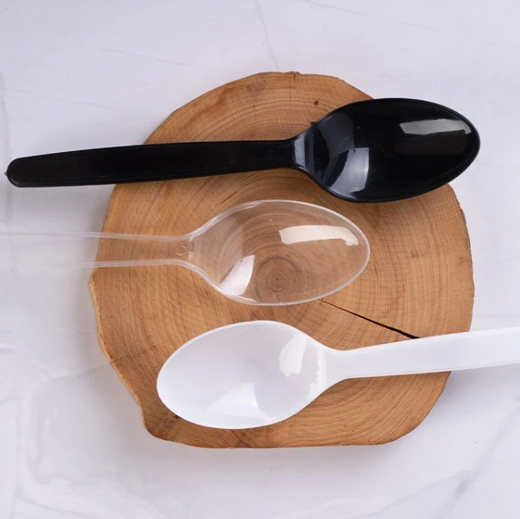 Bl-16 Disposable Spoon Plastic Big Spoon Multicolor Dessert Spoon Wholesale/Supplier (F-006)