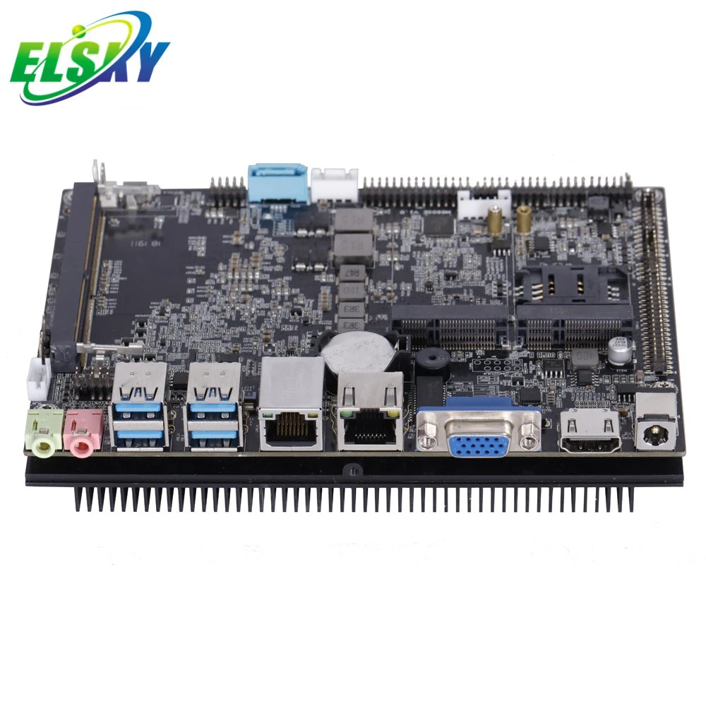 Elsky 4.0-Inch 165*115mm Mini Motherboard with CPU 7th Gen Core I3-7020u 7100u 7130u M700se