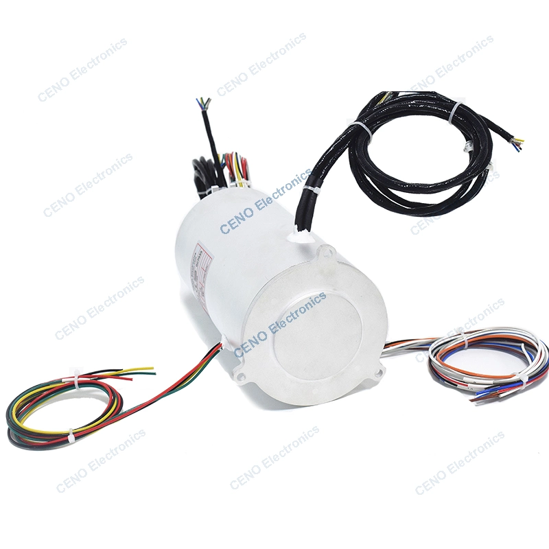 Integrated Power Electric and Signal Industry Slip Rings Collector Conductive Rotary Joints