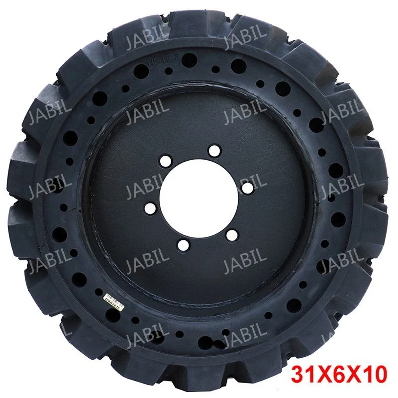 Original Factory Skid Steer Soid Tyre 31X6X10 10-16.5 for Bob -Cat Loaders