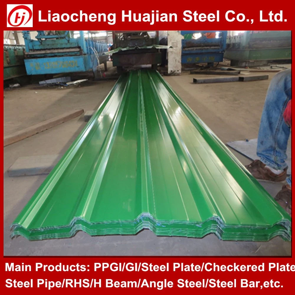 Building Material Roof Sheet Galvanized Corrugated Steel Metal Sheet Roofing Sheet