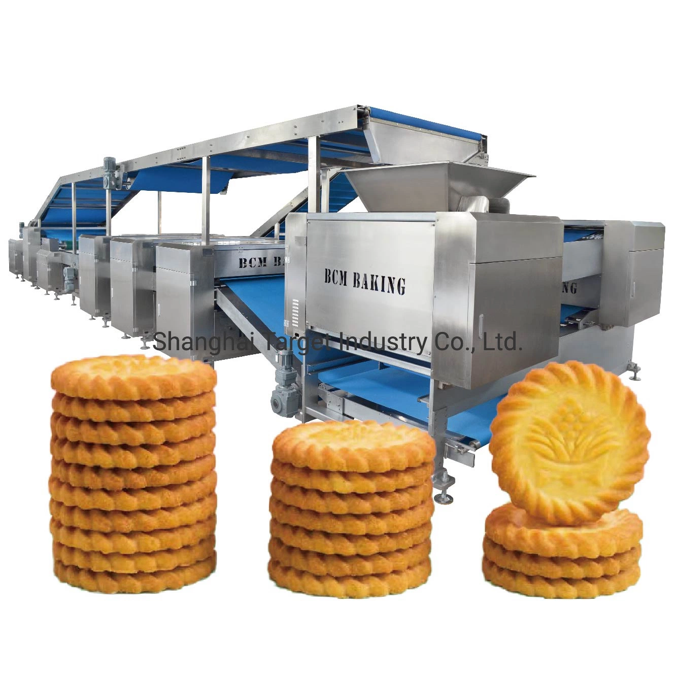 Machine de fabrication de biscuits / Machine pour faire des biscuits / Machine de cuisson électrique pour biscuits à vendre