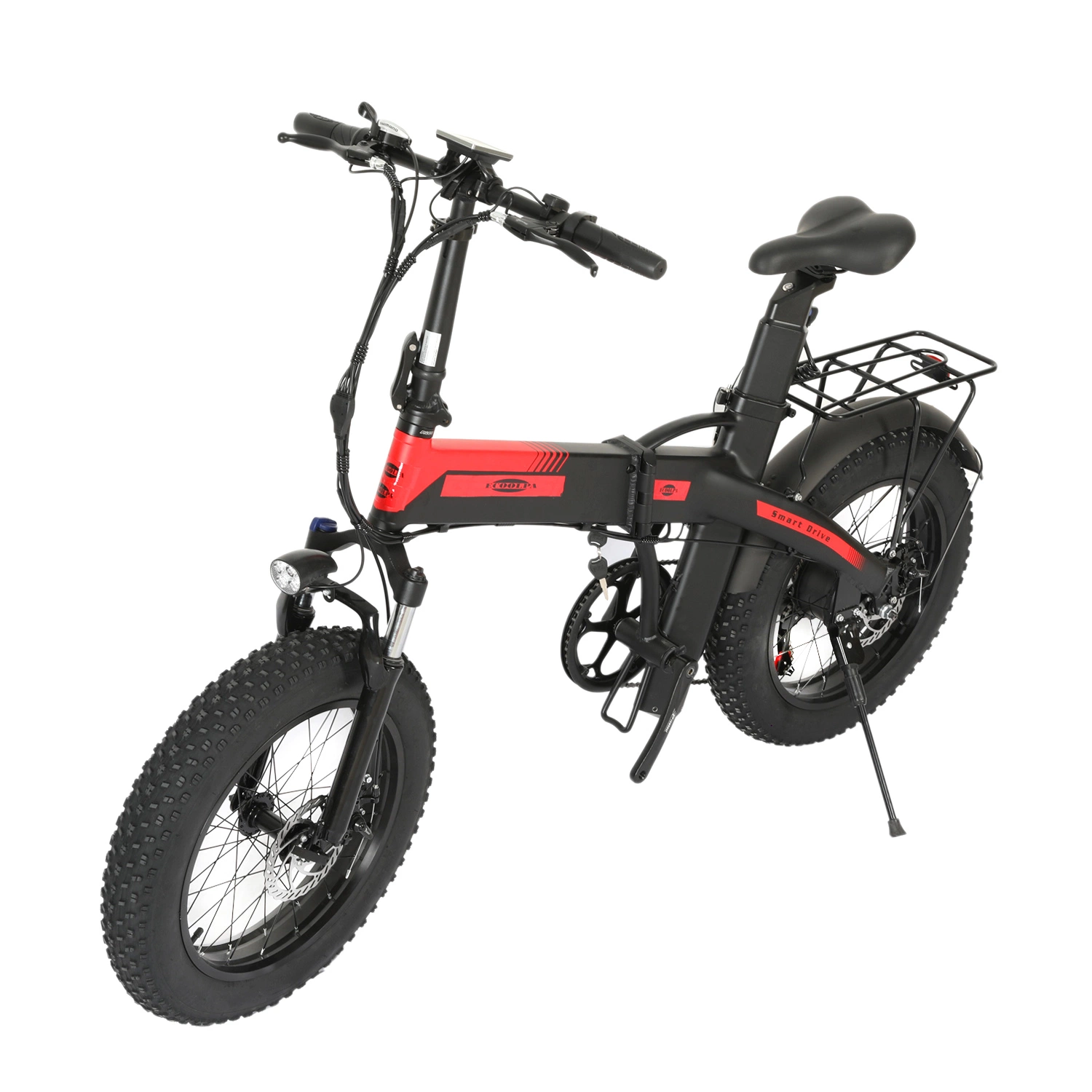 20inch Dual 48V 28.5ah Battery Folding Electric Bike Mountain Bike City Bickycle Road Bike with 500W Electric Kick Scooter Electric Motorcycle Folding Bike