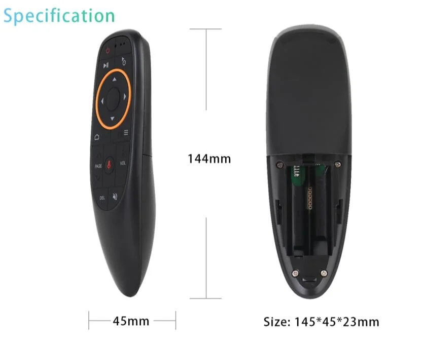 2.4G Air Mouse Control Remoto para el RK3588 Player