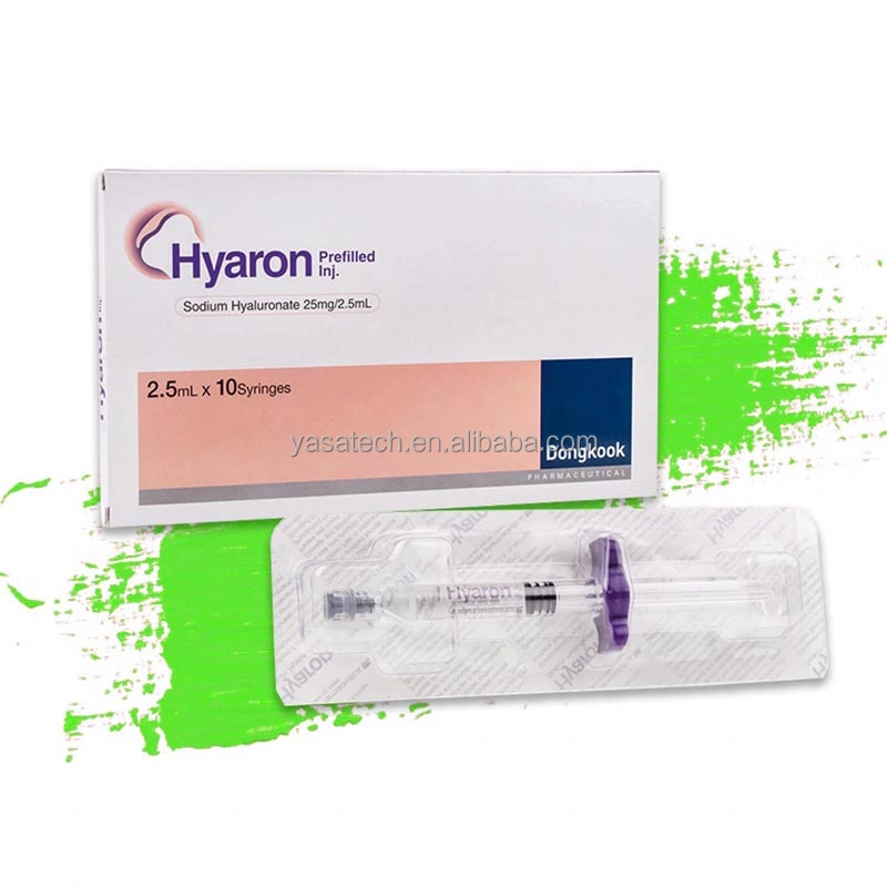 2022 حل علاج Hyaron Mesotherapy غير مرتبط حمض Hyaluronic للبشرة في كوريا فتحة تعبئة التعزيز