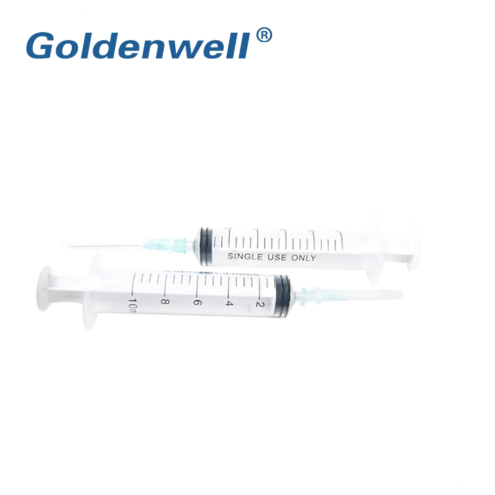 Hot Sale in China Disposable Syringe Luer Slip or Luer Lock Tip with Needle