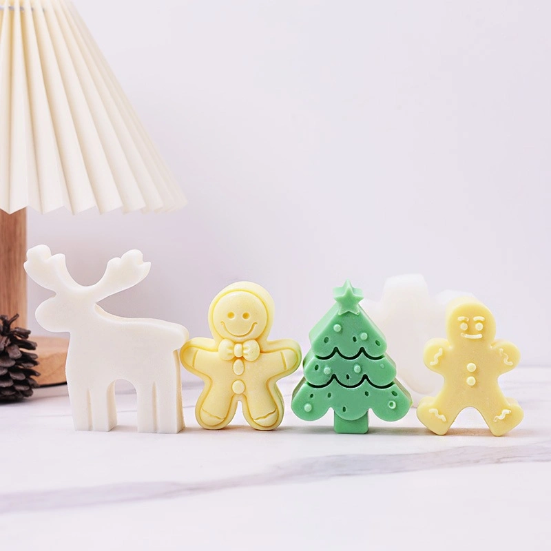 Natal Dia das Bruxas DIY Cookie de Silicone doces de chocolate Molde Decorações de Natal