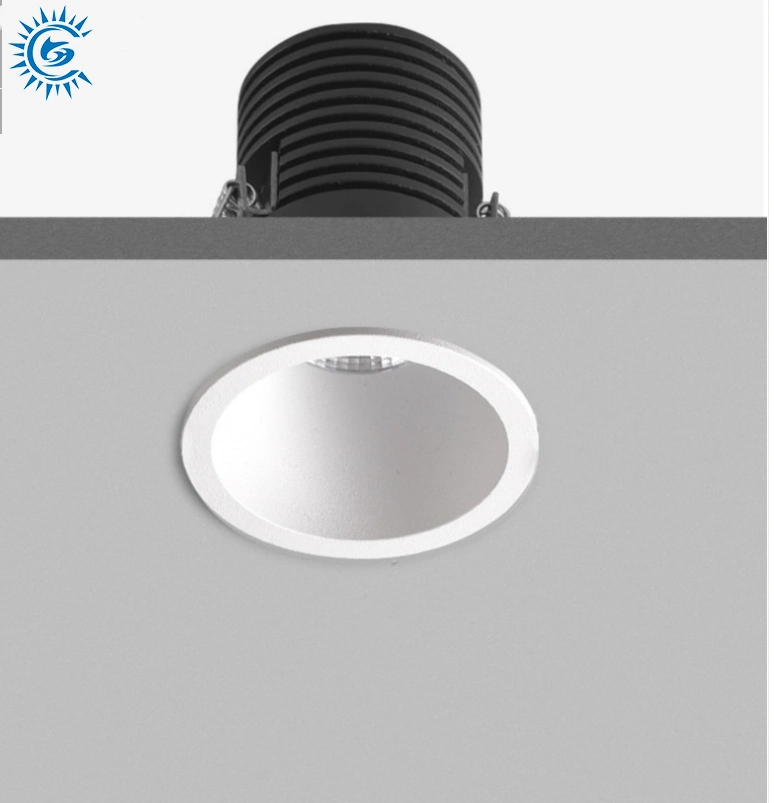 Downlight LED de aluminio interior IP20/IP44 de temperatura de color 2700-6500K