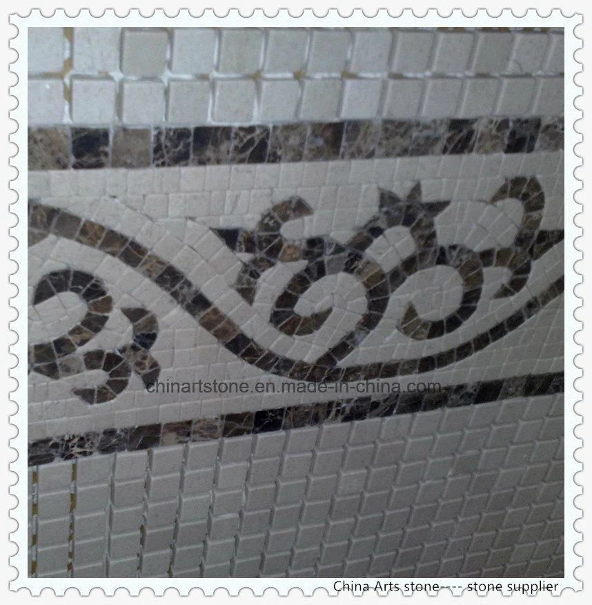 Nature Stone Mosaic White Marble Mosaic for House Building Material Wall and Floor Tile in North America