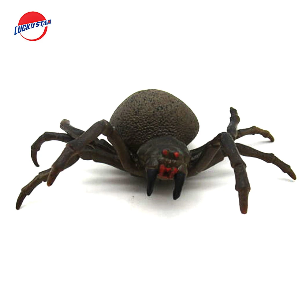 High quality/High cost performance  Kids Playing Toy Climbing Spider Black Animal Toy