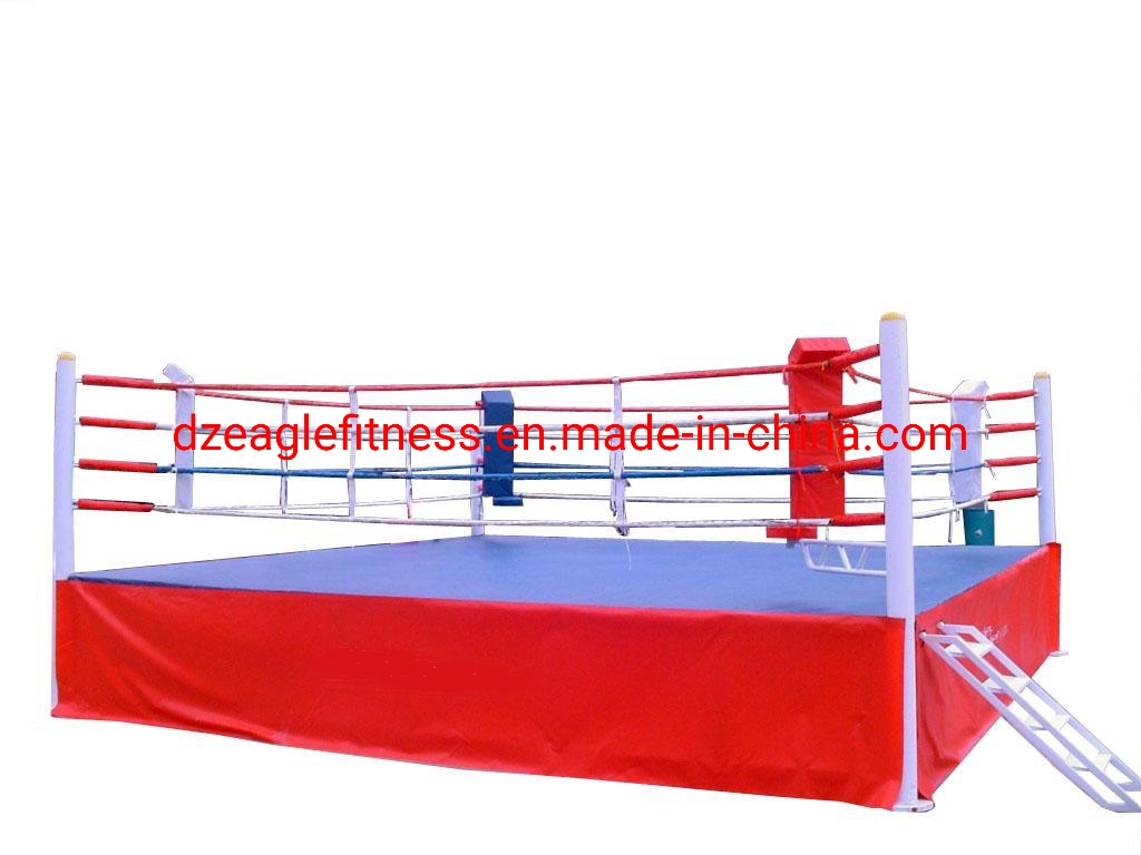 Thai Training and Competitioncanvas Boxing Ring Including Corner Pads and Rope Covers