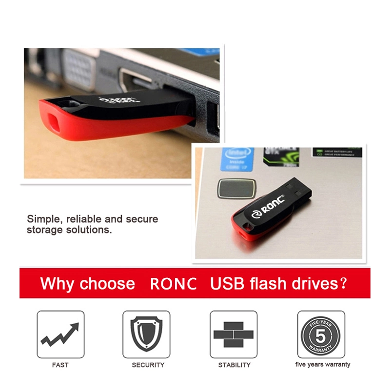 قلم USB بسعر المصنع محرك أقراص سعة 64 جيجابايت وسعة 32 جيجابايت وسعة 8 جيجابايت ذاكرة Flash Stick محرك أقراص USB محمول