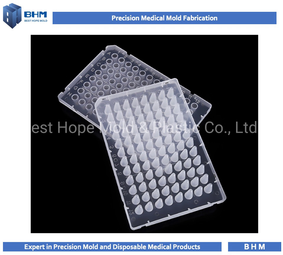 Mold 96 Wells PCR Plate Flat Microplate Mold