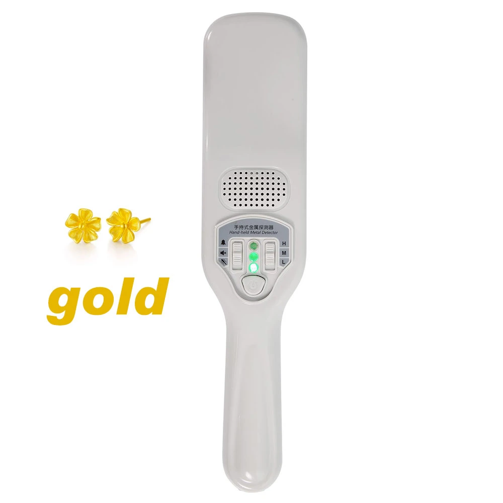 Portable Metal Detector / Light and Easy to Use / Visual, Audible and Vibration Alert / Fall Proof