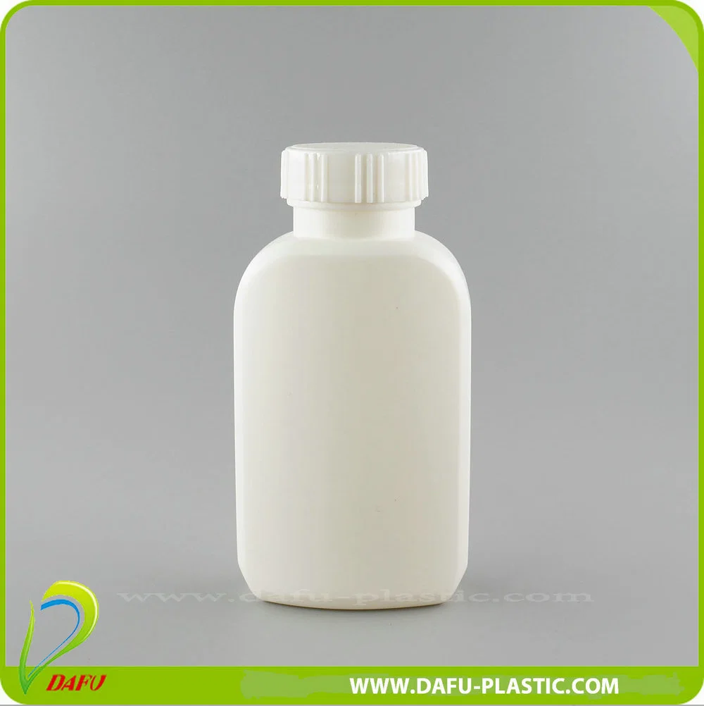 Sample Customization 50ml-60ml HDPE White Platode Shape Plastic Pharmaceutical Bottle