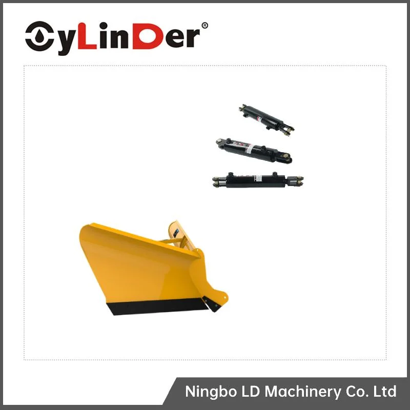 Flexible Easy Installation Hydraulic Cylinder for Snow Plow V-Plow