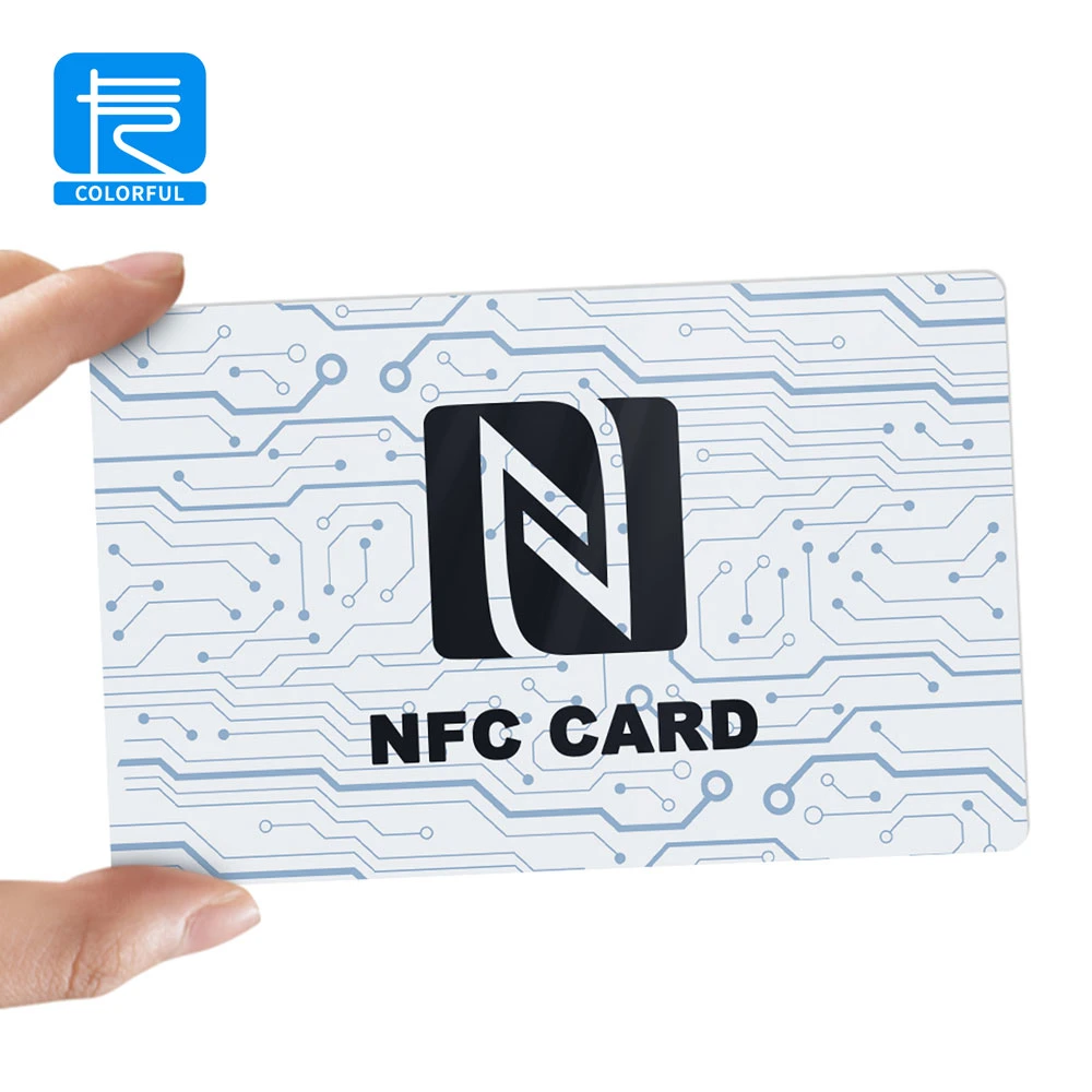 Impressão personalizada plástico impermeável/PVC Mídia de compartilhamento de placa de chip inteligente programável Cartão Business Frid/NFC