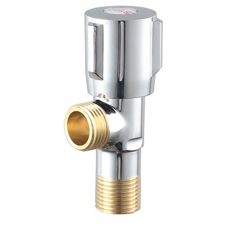 Stainless Steel Hot and Cold Inlet Valve Bathroom Faucet Stop Valve