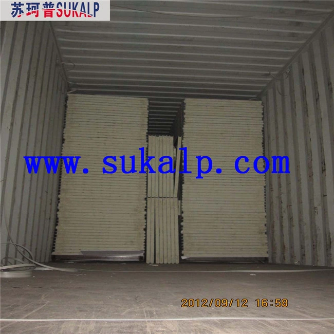 Factory Price Insulated Wall Roof Boards EPS/PU/PIR/Polyurethane/Glasswool Waterproof Sandwich Panels for Steel Warehouse Workshop Building