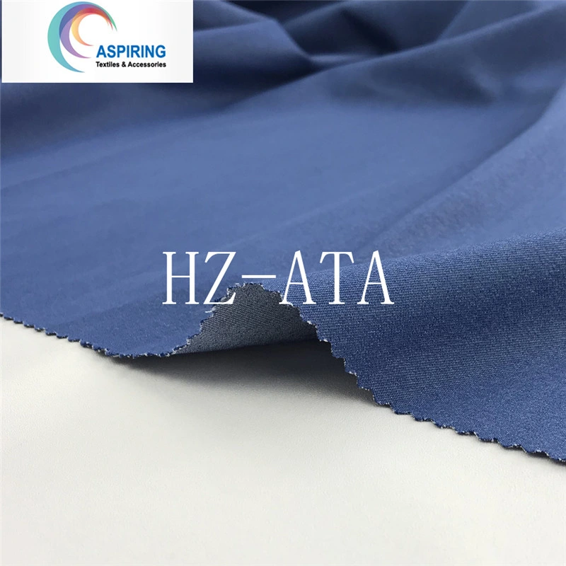 Blue Washed Stretch Denim Fabric for Jeans