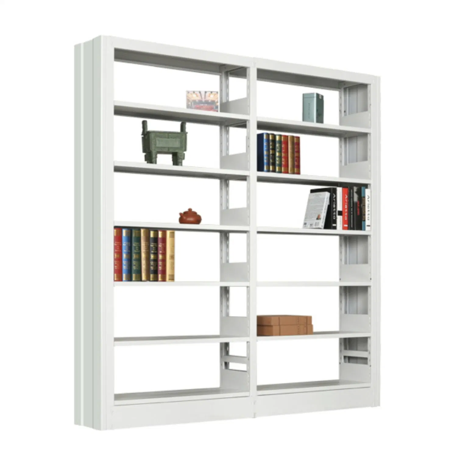 Book Organizer, Modern Metal Bookshelf