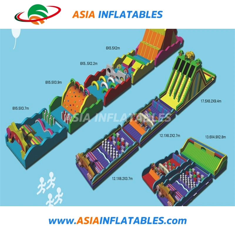 Playground Giant Inflatable Obstacle Course for Kids/Outdoor Inflatable Toys