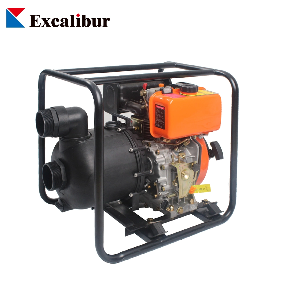 Diesel Engine Water Pump Chemical Agricultural Irrigation Equipment Pump Manual Start